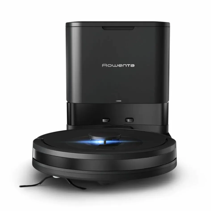 Робот-пилосос Rowenta миючий X-Plorer Serie 85+, 6000ПаВт, h=9.7см, 0.26л, конт пил -0.29л, автон. робота до 270хв, самоочистка, чорний