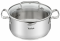 Каструля Tefal DUETTO+, 2.9л, з кришкою, нержавюча сталь, скло