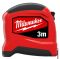 Рулетка Milwaukee SLIMLINE, 5мх16мм з фіксатором змотування, АБС-пластик