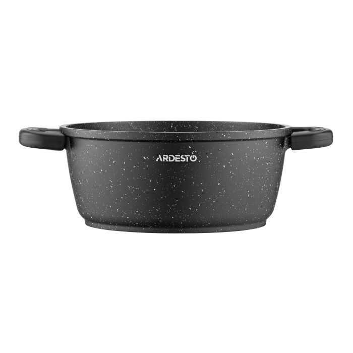 Набір посуду ARDESTO Gemini Anzio, 6 предметів, алюміній, чорний