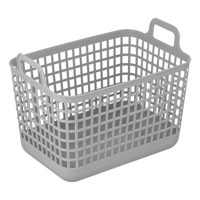 Корзина для хранения ARDESTO 33x22.5x25.2см, 12.5л, пластик PP, серый