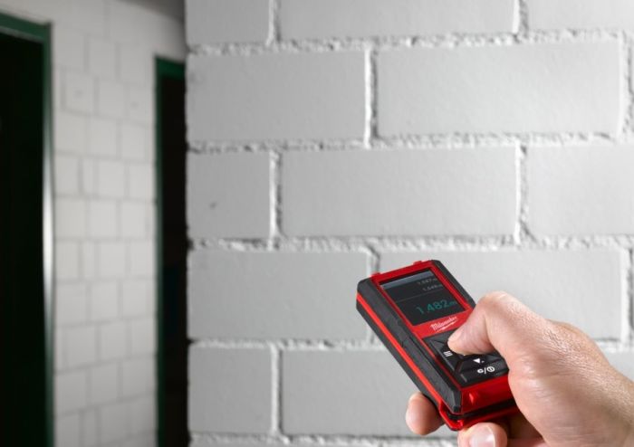 Далекомір лазерний Milwaukee LDM45, 0.05-45м, ±2мм, 2AАA IP54 0.11кг