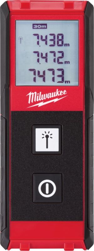 Дальномер лазерный Milwaukee LDM30, 0.15-30м, ±2мм, 2AАA 0.1кг