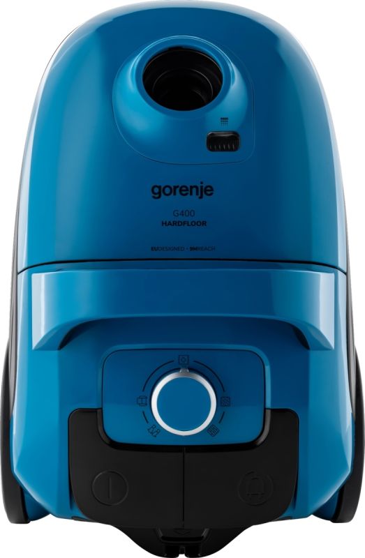 Пылесос Gorenje мешковый, 750Вт, конт пыль -3л, HEPA, телескопич трубка, синий