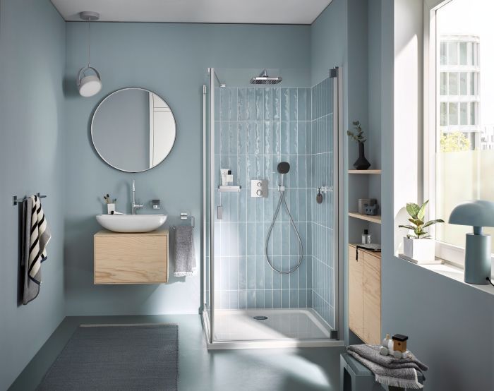 Душова система Grohe QuickFix Precision прихованого монтажу з Vitalio Comfort 250, хром