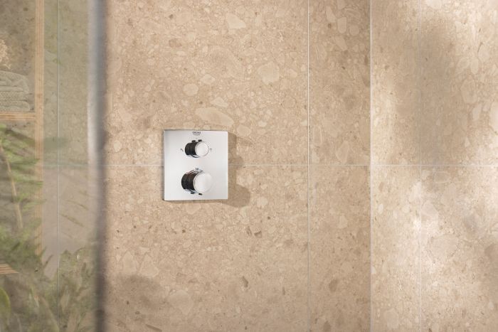Душевая система Grohe QuickFix Precision скрытого монтажа из Vitalio Rain Mono 310 Cube, хром