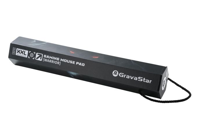 Ігрова поверхня GravaStar WARRIOR, XL (900х450х3мм), чорний