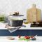 Каструля Tefal Air, з кришкою, 3.1л, алюміній, чорний