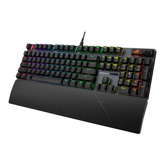 Клавиатура механическая ASUS ROG Strix Scope II X, 104key, NX Storm, USB-A, EN/UK, RGB, чёрный