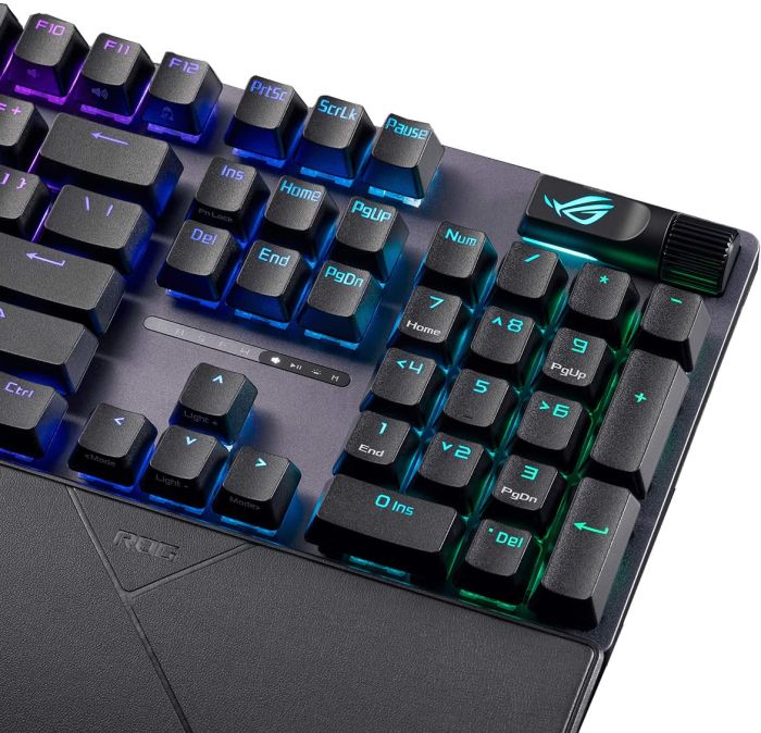 Клавиатура механическая ASUS ROG Strix Scope II X, 104key, NX Storm, USB-A, EN/UK, RGB, чёрный