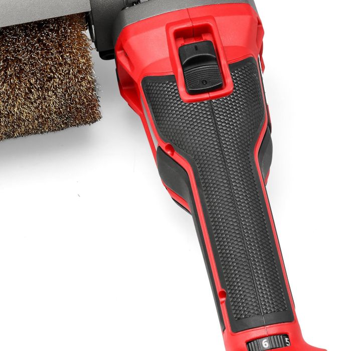 Шлифмашина щеточная аккумуляторная Einhell Professional TP-BR 18/32 Li BL - Solo 100мм 18В 900-3200об/мин D120мм 2.29кг без АКБ и ЗП