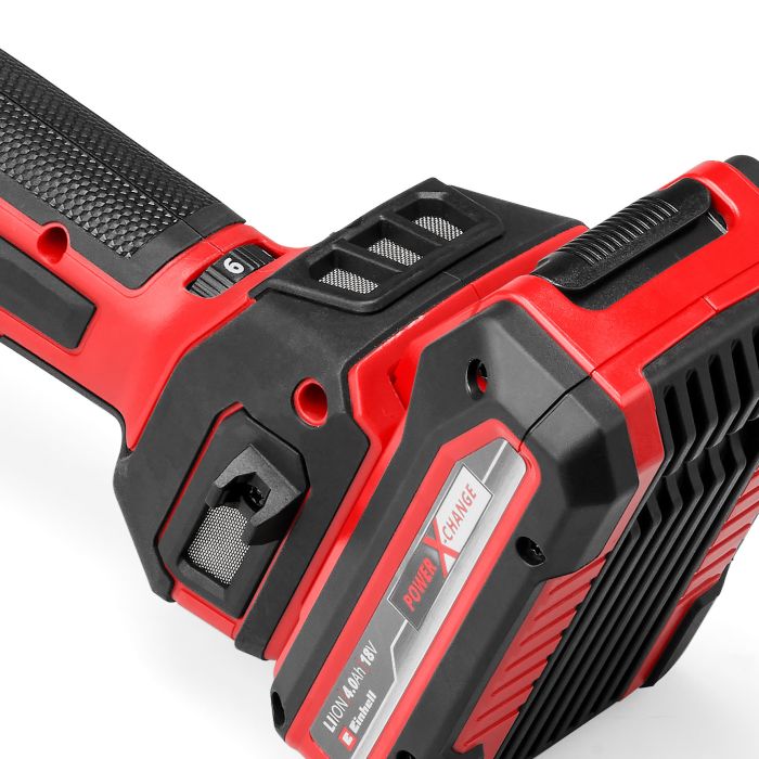 Шлифмашина щеточная аккумуляторная Einhell Professional TP-BR 18/32 Li BL - Solo 100мм 18В 900-3200об/мин D120мм 2.29кг без АКБ и ЗП