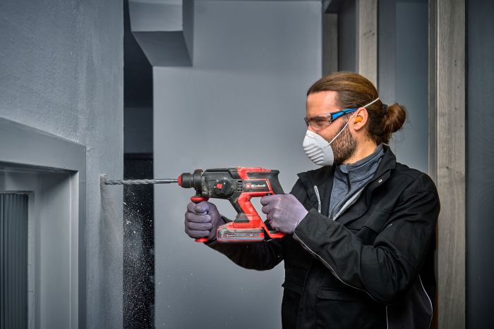 Перфоратор аккумуляторный Einhell Professional TP-HD 18/22 D Li BL-Solo 18В 0-1800об/мин 5150уд/мин 2.2Дж кейс 17.8кг без АКБ и ЗП
