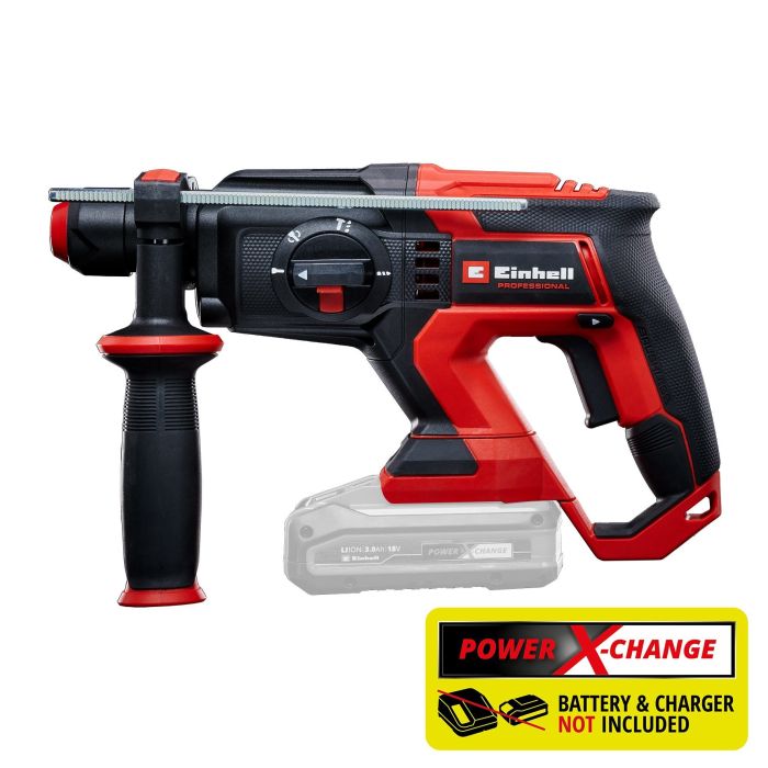 Перфоратор аккумуляторный Einhell Professional TP-HD 18/22 D Li BL-Solo 18В 0-1800об/мин 5150уд/мин 2.2Дж кейс 17.8кг без АКБ и ЗП