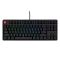 Клавіатура механічна Keychron C3 Pro V2 87Key, K pro Red, USB-A, QMK, Hot-swap, 8K, EN/UKR, RGB, чорний