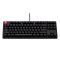 Клавіатура механічна Keychron C3 Pro V2 87Key, K pro Red, USB-A, QMK, Hot-swap, 8K, EN/UKR, RGB, чорний