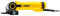Шлифмашина угловая DeWalt 1200Вт 125мм 11000об·мин 1.85кг