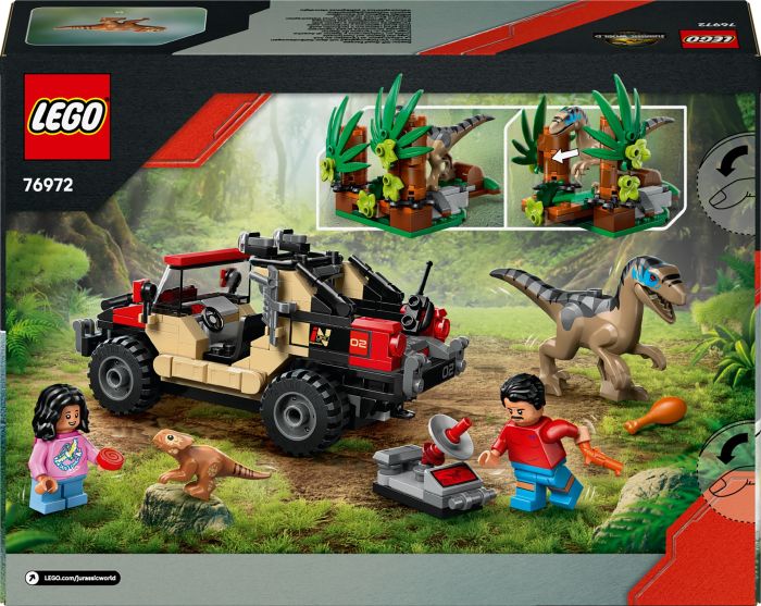 Конструктор LEGO Jurassic World Побег по бездорожью от раптора