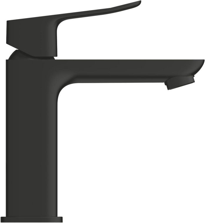 Grohe QuickFix Dice Black sink mixer M-size, spout length - 116mm, non-return, 1 lever, matte black