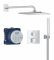 Душова система Grohe QuickFix Precision Cube прихованого монтажу з Vitalio Rain Mono 310 Cube, хром