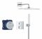 Душевая система Grohe QuickFix Precision Cube скрытого монтажа из Vitalio Rain Mono 310 Cube, хром