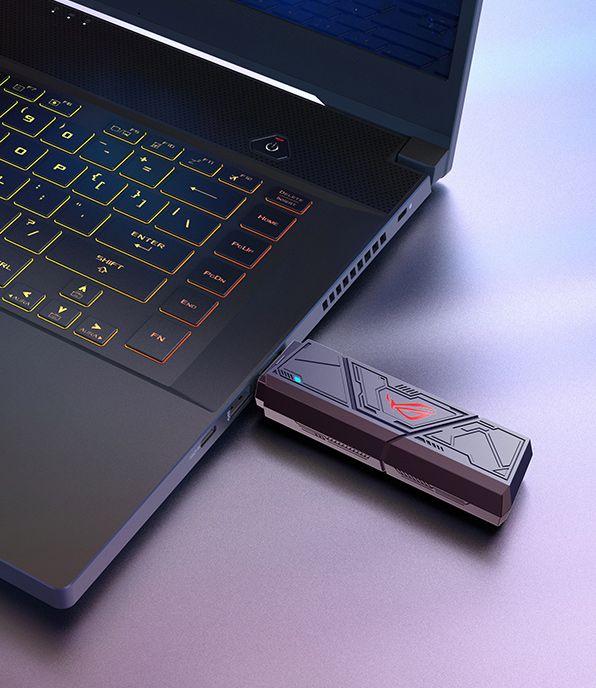 Адаптер WiFi ASUS USB-BE92 BE6500, USB