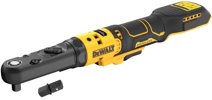 Гайковерт ударный аккумуляторный DeWalt XR Li-Ion 18В 102Нм 0-300об/мин 1/2,3/8" 1.2кг без АКБ и ЗП
