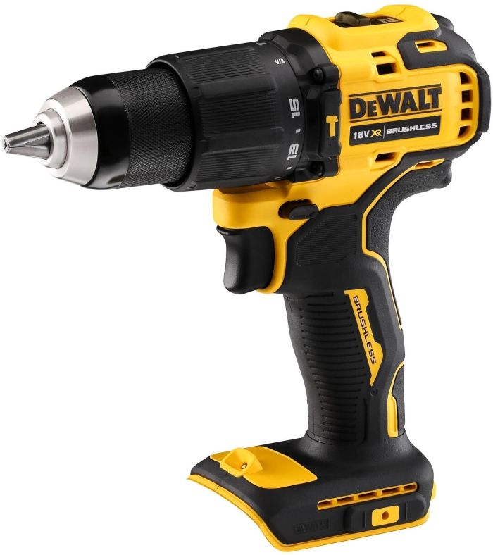 Дриль-шурупокрут ударний DeWalt XR Li-Ion 18В акб 2А·год 65Нм 450-1650об/хв патрон 13мм кейс 1.2кг