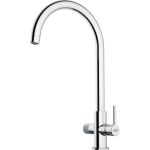 Змішувач для кухні Franke Lina J Clear Water 2.0, довж.виливу - 216 мм, поворотний, 1+1 фільтр, хром