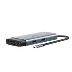Хаб USB TP-LINK  USB-C > 3xUSB3.0/1xHDMI/1xSD/1xmicroSD/1xPD 100Wh TP-Link UH7021C