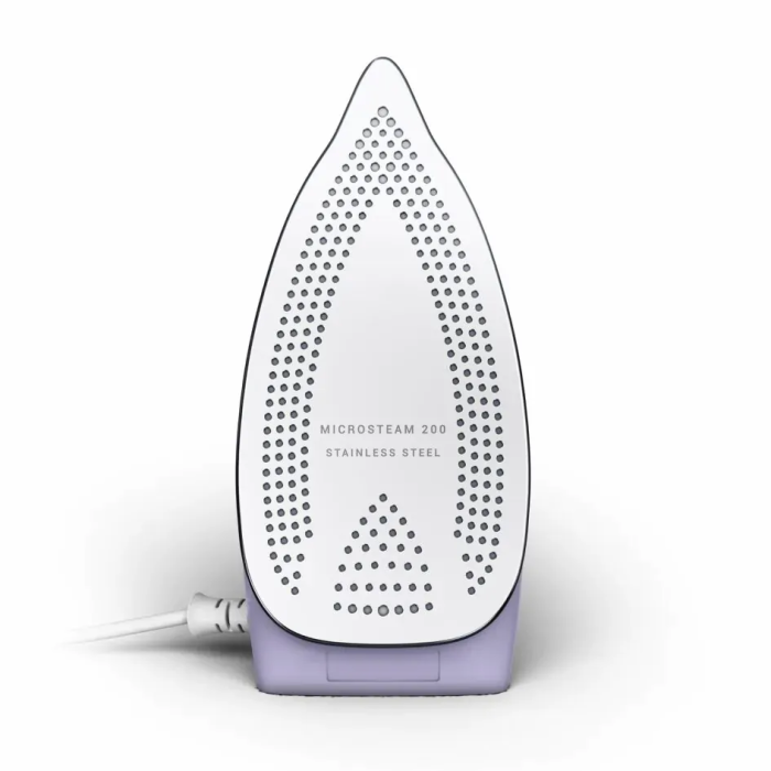 Утюг Tefal дорожный First Class, 1000Вт, 65мл, паровой удар -45гр, нерж. сталь, бело- фиолетовый