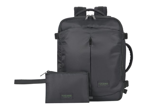 Рюкзак дорожній Tucano TUGO Premium CABIN 16", 23л, чорний