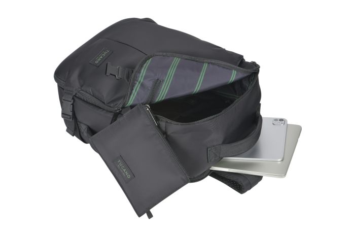 Рюкзак дорожній Tucano TUGO Premium CABIN 16", 23л, чорний