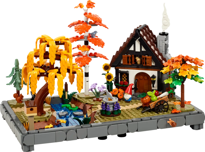Конструктор LEGO Icons Осенний котеджный сад
