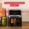 Мультипечь Tefal Easy Fry Silence XXL Smart Vision, 1800Вт, чаша-7л, сенсорное управл., пластик, черный
