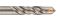 Набір свердел по бетону GRAPHITE SDS Plus 5x6x8х110мм, 5х6x8x10x160мм, кейс, 8шт