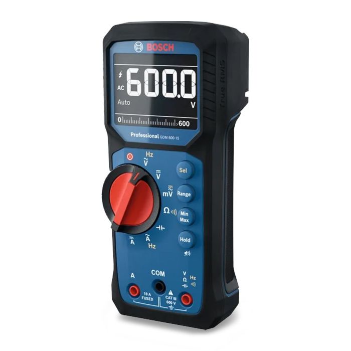 Мультиметр цифровой Bosch Professional GDM 600-15 0-600В LCD-дисплей 2AAх1.5В