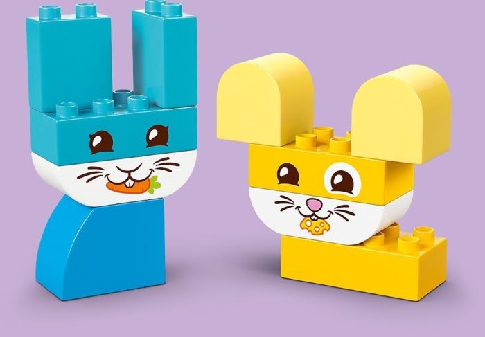 Конструктор LEGO DUPLO My First Чудесные творческие домашние любимцы 3 в 1