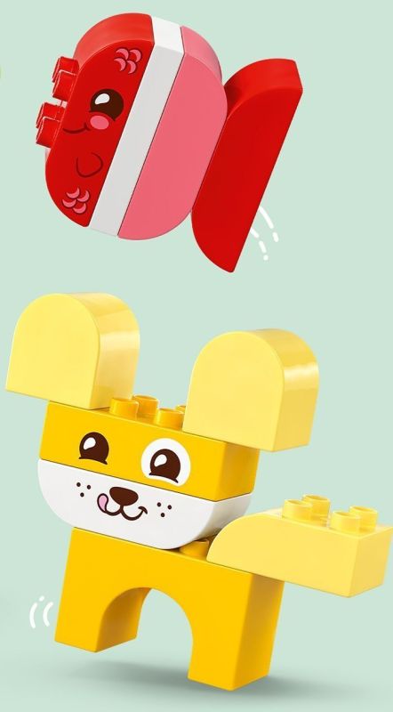 Конструктор LEGO DUPLO My First Чудесные творческие домашние любимцы 3 в 1
