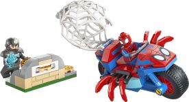 Конструктор LEGO Spidey Павук на мотоциклі проти Носорога