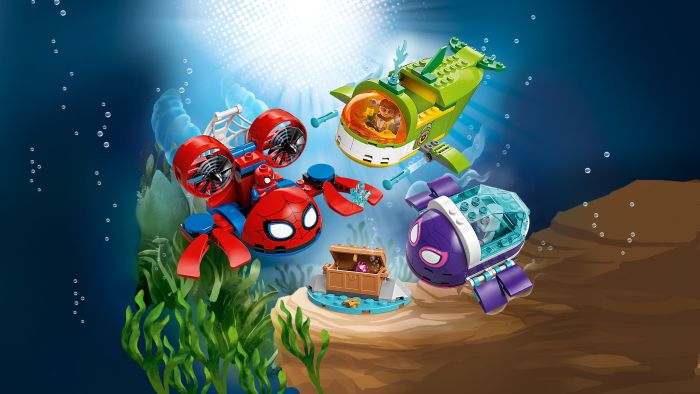 Конструктор LEGO Spidey Паук: Подводные транспортные средства
