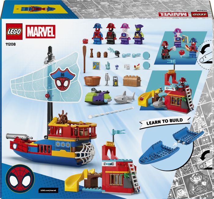 Конструктор LEGO Spidey Піратський корабель команди Павука