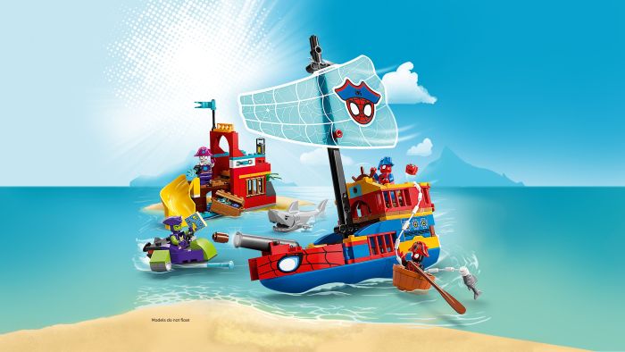 Конструктор LEGO Spidey Піратський корабель команди Павука