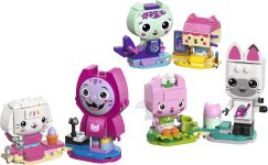 Конструктор LEGO Gabby's Dollhouse Друзі-коти Ґаббі з кубиків