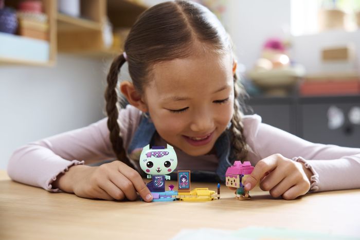 Конструктор LEGO Gabby's Dollhouse Друзья-коты Ґабби с кубиков