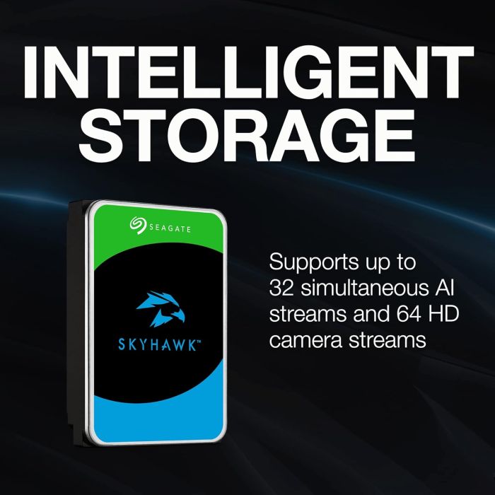 Жорсткий диск Seagate 12TB 3.5" 7200 512MB SATA SkyHawk AI