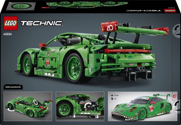 Конструктор LEGO Technic Автомобиль Porsche 911 GT3 R REXY AO Racing