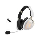 Гарнітура ігрова ASUS ROG Delta II, 3.5мм/BT/WL, RGB, 2м, білий KJP Ed.