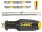 Викрутки DeWALT FULL FIT 6 Way, з бітами 2 шт, руків'я двокомпонентне, 75мм шт, SL, PH