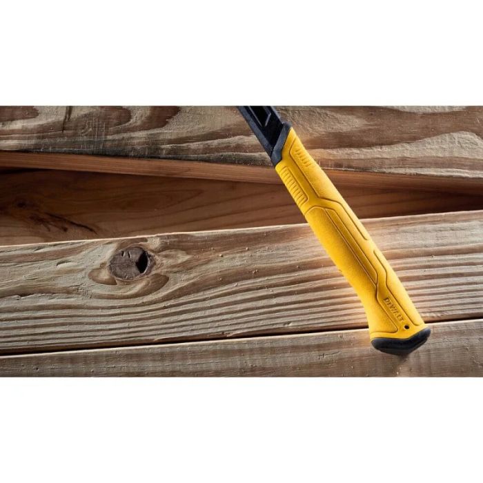 Молоток столярный DeWALT RIP-CLAW 454г 34см рукоятка металлическая резиновая с прямым гвоздодером
